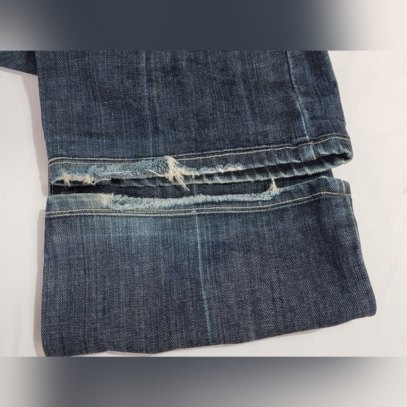 David Kahn Lauren Bootcut Mid Rise Denim Jean Women's Size 12 Color Manhattan - Picture 5 of 11